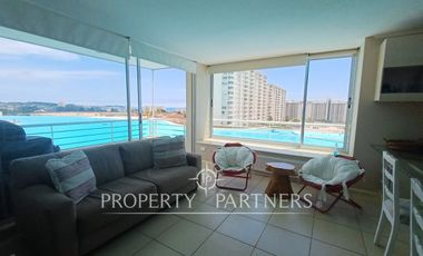 Algarrobo, Gran vista departamento Laguna Bahia