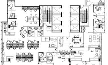 Oficina acondicionada en renta de 516m2 en torre corporativa zona  Valle Oriente