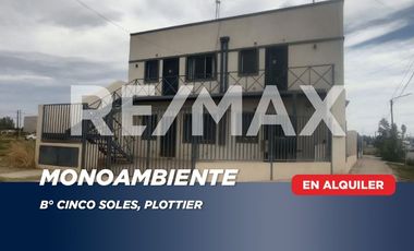 ALQUILER DEPARTAMENTO MONOAMBIENTE PLOTTIER