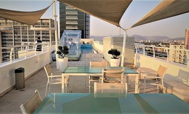 Departamento con excelente ubicación y 3 terrazas con vista panorámicas