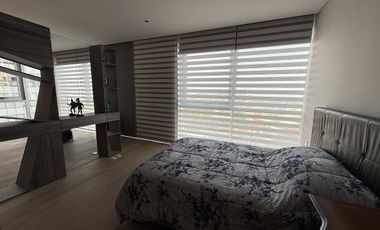 Departamento amueblado en renta -STAMPA - a 5 mins de Sana Fe