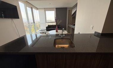 Departamento amueblado en renta -STAMPA - a 5 mins de Sana Fe