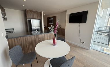 Departamento amueblado en renta -STAMPA - a 5 mins de Sana Fe