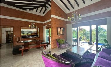 Casa campestre amoblada en condominio para arriendo, Cerritos,Pereira