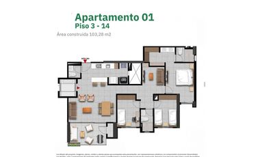 Apartamento en conjunto para la venta en Cerritos, Pereira!!