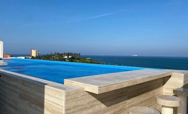 Departamento amueblado en renta Costa de oro