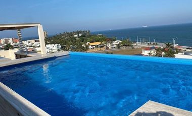 Departamento amueblado en renta Costa de oro