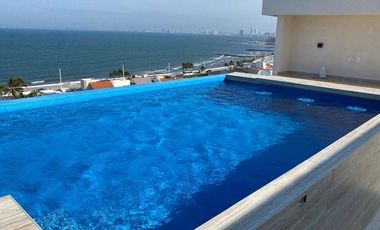 Departamento amueblado en renta Costa de oro