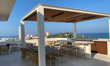 Departamento amueblado en renta Costa de oro