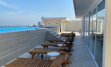 Departamento amueblado en renta Costa de oro