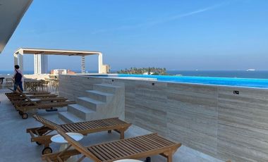 Departamento amueblado en renta Costa de oro