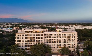 Departamento en venta en VITANIA, desarrollo mixto en Bahía de Banderas