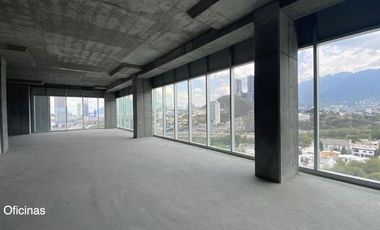 Oficina en renta obra gris de 161m2  en zona San Jerónimo Monterrey