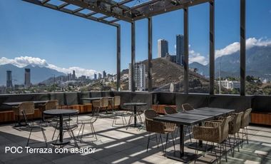 Oficina en renta obra gris de 161m2  en zona San Jerónimo Monterrey