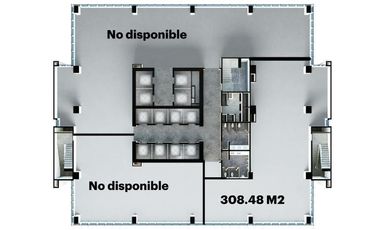 Oficina en renta obra gris de 161m2  en zona San Jerónimo Monterrey