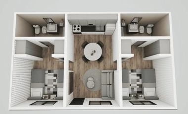 Casa en venta para renta| 2 dormitorios y 2 baños | Solares de Añelo, Neuquén | inversión