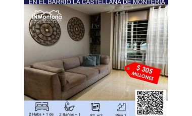 SE VENDE APARTAMENTO EN EL BARRIO LA CASTELLANA.