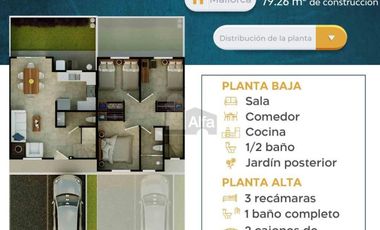 Casas nuevas en Real Belmonte Tecamac