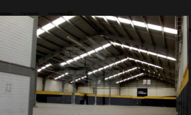 Renta Nave Industrial en Naucalpan