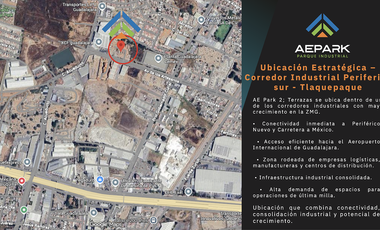 Lote Industrial Boutique - Última Milla | Corredor Periférico Sur, Tlaquepaque