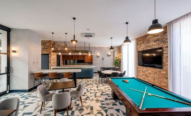 Departamento Moderno en Roma Norte en Renta