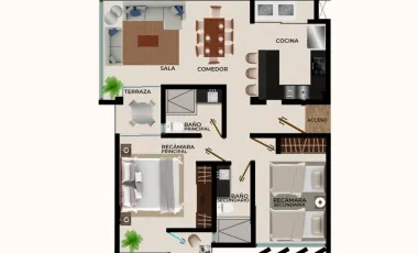 Departamento en venta en Centro, León, Guanajuato
