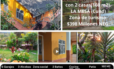 Vendo Finca en La Mesa, Cundinamarca – Perfecta para descanso o turismo. 1280 M2