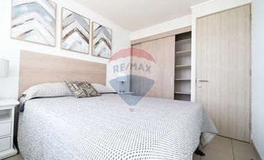 Dpto. Amoblado 2D/1B - Metro v