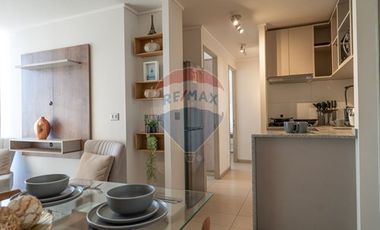 Dpto. Amoblado 2D/1B - Metro v