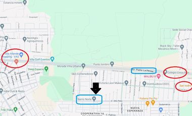 Casa en alquiler, dos dormitorios  mas pileta, Barrio Norte, Villa Allende