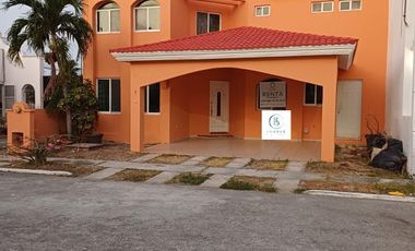 CASA EN RENTA EN CIUDAD DEL CARMEN, CAMPECHE.
