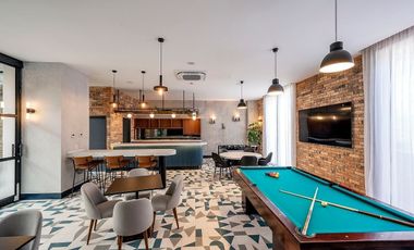 Departamento Moderno en Roma Norte en Renta