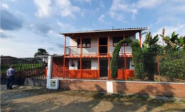 CASA CAMPESTRE CON CULTIVO EN QUIMBAYA
