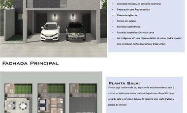 CASA EN VENTA EN CUMBRES SANTORAL - GARCIA