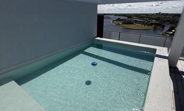 SEMIPISO  DUPLEX ,3 AMBIENTES , ALQUILER NORDELTA , OCEANA , CON PILETA PROPIA Y PARRILLA