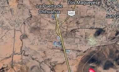 TERRENO EN VENTA DE 77 HECTAREAS SALIDA DELICIAS