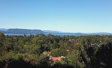 TERRENO EN ALTURA CON VISTA AL LAGO CALAFQUEN, LICAN RAY