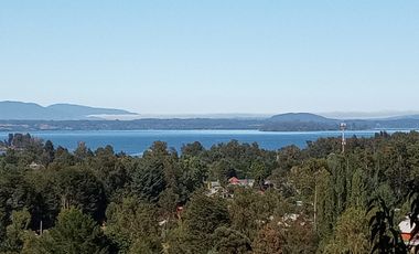 TERRENO EN ALTURA CON VISTA AL LAGO CALAFQUEN, LICAN RAY