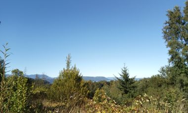 TERRENO EN ALTURA CON VISTA AL LAGO CALAFQUEN, LICAN RAY