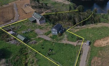 TERRENO CON CASA Y ACCESO AL RÍO EN CHILOÉ