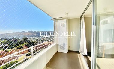 Jardin Del Mar, Reñaca, Viña del Mar. Departamento amoblado con vista al mar