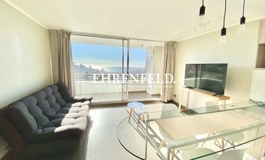 Jardin Del Mar, Reñaca, Viña del Mar. Departamento amoblado con vista al mar