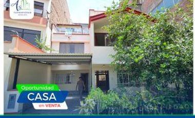 VENTA CASA 3 PISOS URB SAN JUAN - SAN JUAN DE MIRAFLORES