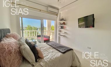 Casa en venta y alquiler, vista al lago en Los Castores, Nordelta