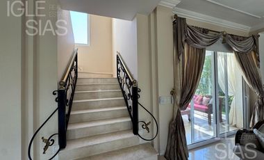 Casa en venta y alquiler, vista al lago en Los Castores, Nordelta