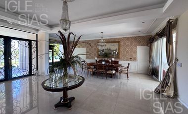 Casa en venta y alquiler, vista al lago en Los Castores, Nordelta