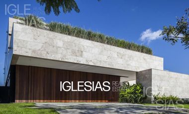 Casa en venta y alquiler, vista al lago en Los Castores, Nordelta