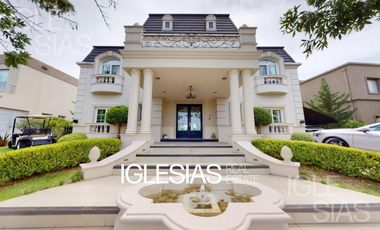 Casa en venta y alquiler, vista al lago en Los Castores, Nordelta