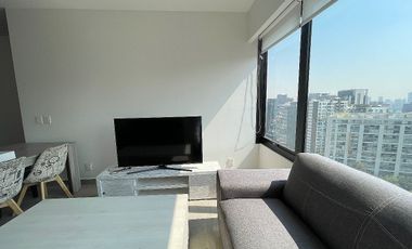 Renta moderno departamento Neuchatel Polanco, 1 recamara, amueblado