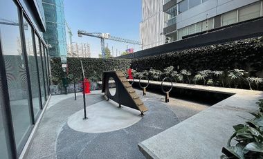 Renta moderno departamento Neuchatel Polanco, 1 recamara, amueblado